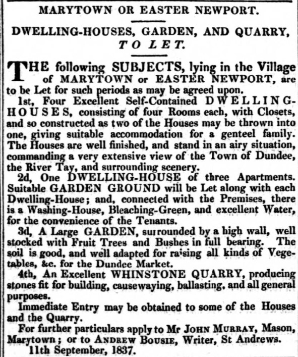 Fife Herald 1837